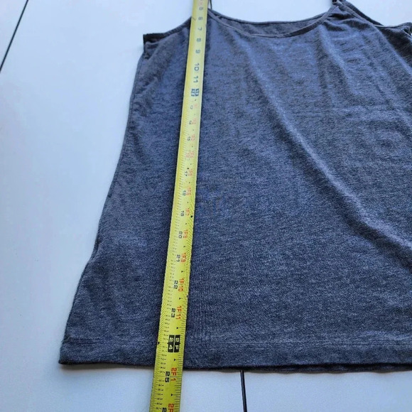 Time and Tru Womens Adjustable Straps Camisole Tank Top Stretch Gray M (8-10) - Picture 6 of 9